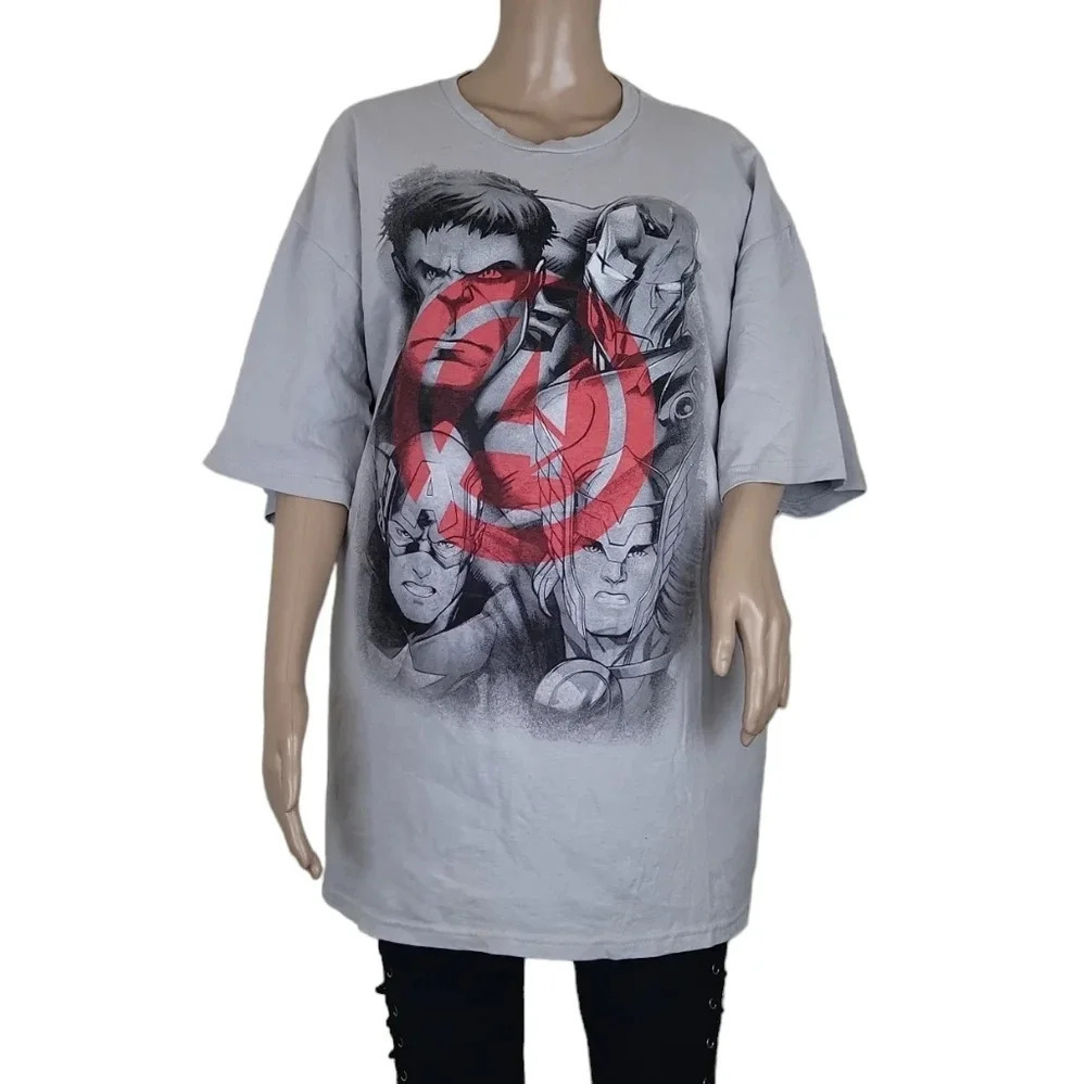 Marvel Avengers Logo Endgame Movie Art Men's Graphic T-Shirt